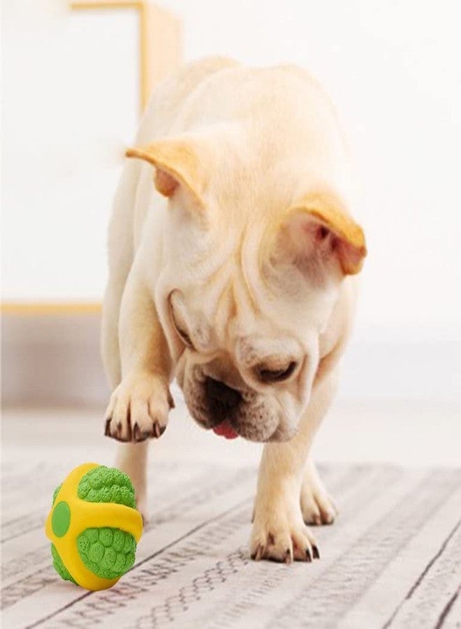 PETLICIOUS & MORE لعبة جرو من اللاتكس تصدر صوتاً على شكل كرة بطيخ خضراء (متوسطة) من PETLICIOUS & MORE EETOYS - Image 4